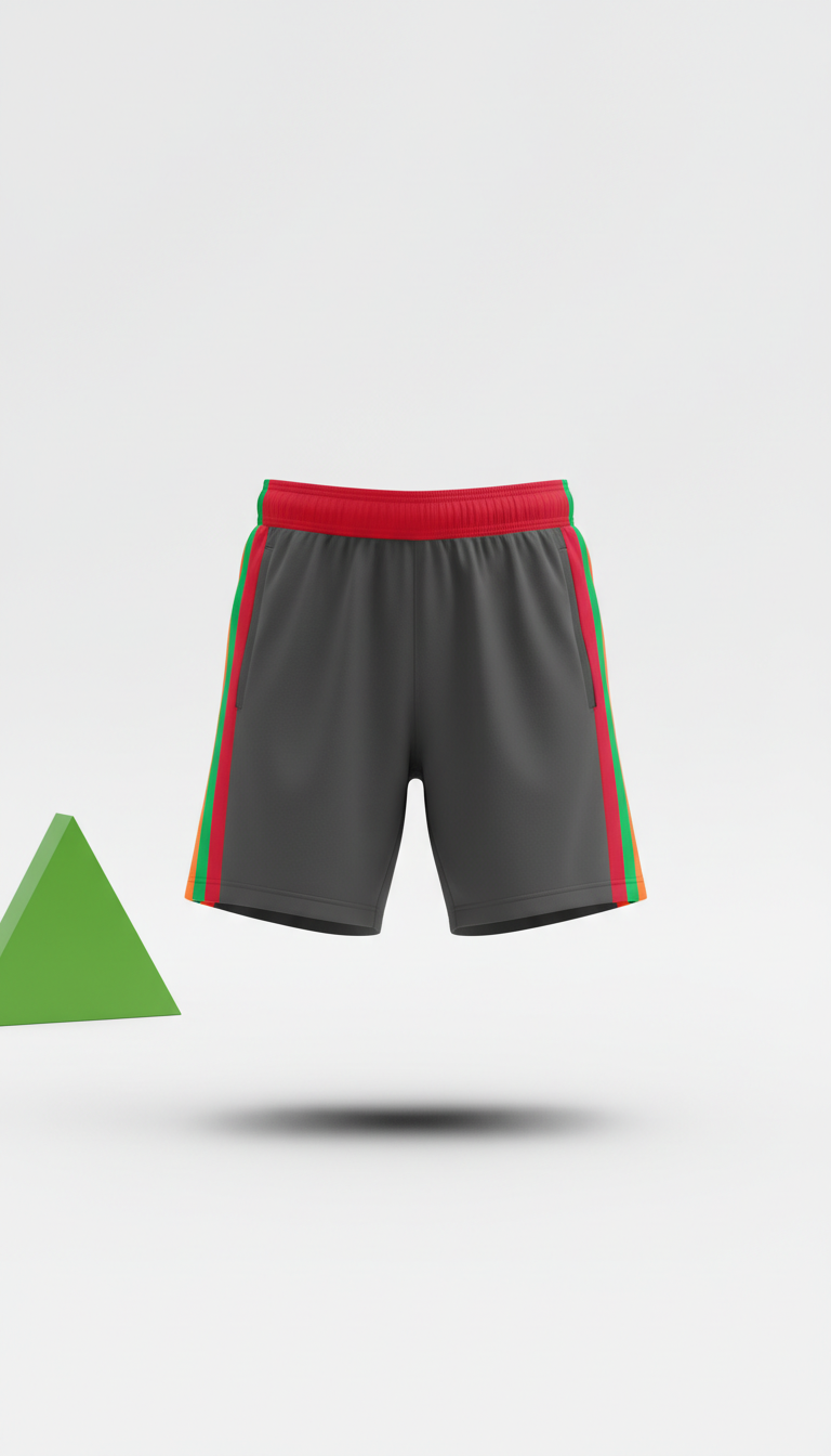 Core Charcoal unisex training shorts